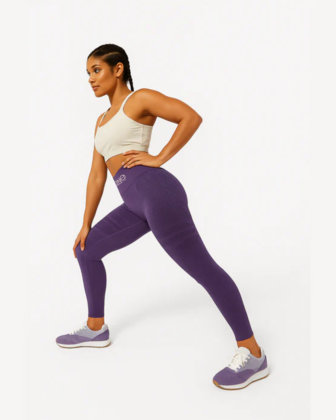 Leggings 3D - Morado